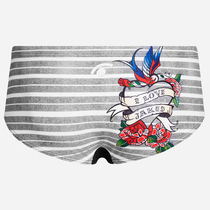 Jaked Mens Love Swim Trunks - Image 5