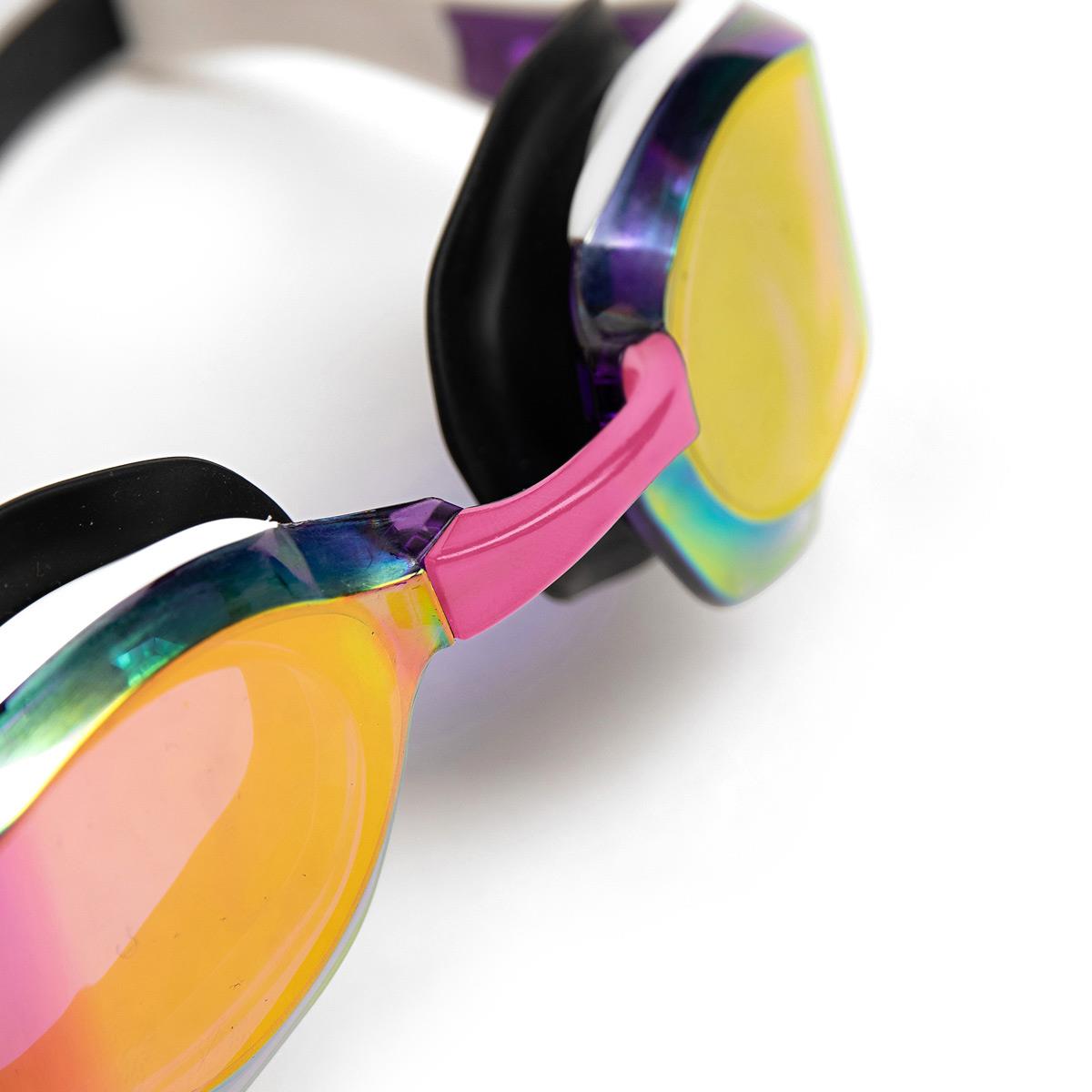 Arena Cobra Edge Swipe Mirrored Goggles - Violet / White / Black - Image 10