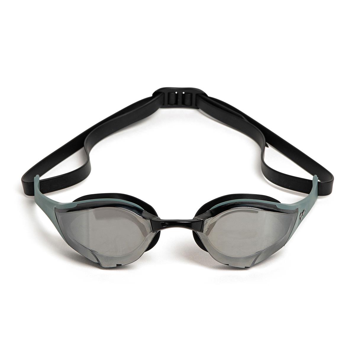 Arena Cobra Edge Swipe Mirrored Goggles - Silver / Sage / Black - Image 7