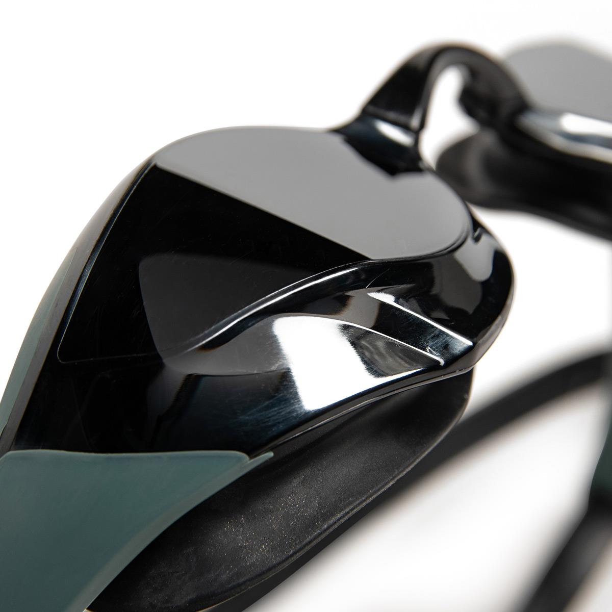Arena Cobra Edge Swipe Mirrored Goggles - Silver / Sage / Black - Image 11