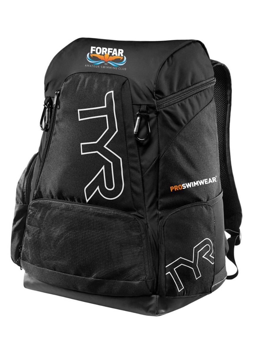 ForFar Swimming Club Custom TYR Alliance 45L Backpack - Image 3