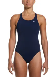 Nike Hydrastrong Solid Fastback One Piece Swimsuit - Midnight Navy