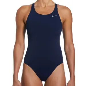 Nike Hydrastrong Solid Fastback One Piece Swimsuit - Midnight Navy