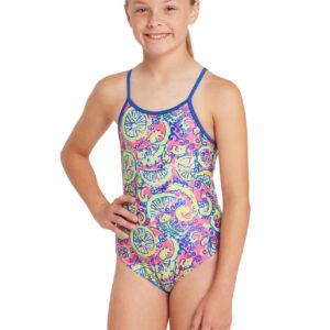 Zoggs Girls Citrus Classicback Swimsuit