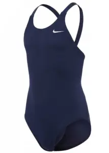 Nike Girl's Hydrastrong Fastback Swimsuit - Midnight Navy