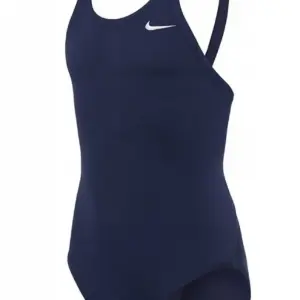 Nike Girl's Hydrastrong Fastback Swimsuit - Midnight Navy