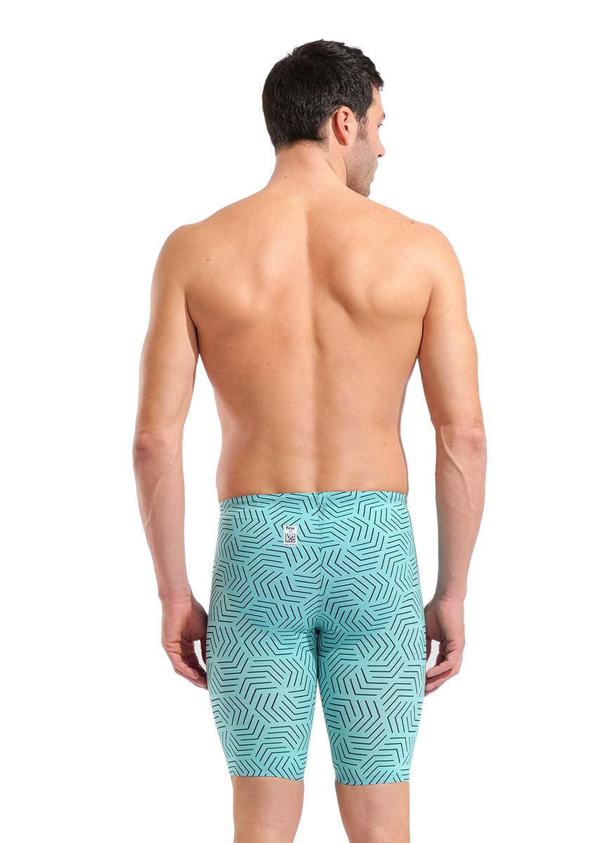 Arena Limited Edition Powerskin Carbon Air² Jammers - Water Maze / Black-634665