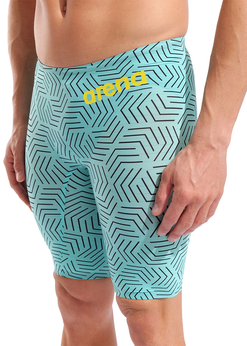 Arena Limited Edition Powerskin Carbon Air² Jammers - Water Maze / Black-634671