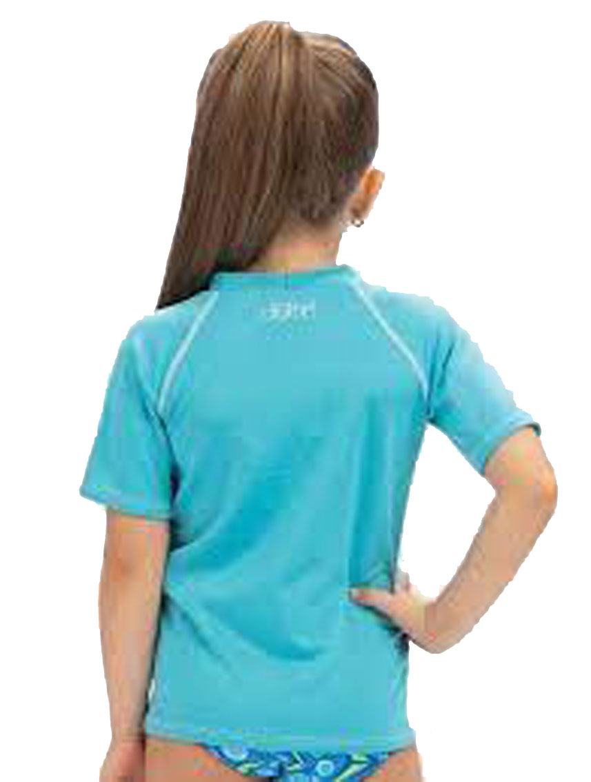 Dolfin Little Dolfin Rashguards - Turquoise - Image 3