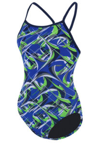 Dolfin Reliance Girls Predator - Blue/Green