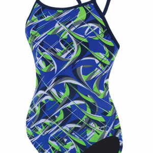 Dolfin Reliance Girls Predator - Blue/Green