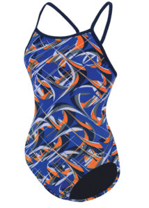 Dolfin Reliance Girls Predator - Blue/Orange