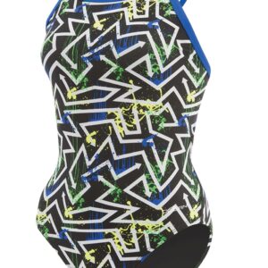 Dolfin Girls Winners Quest V-2 Back Swimsuit
