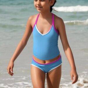 Aquasphere Venus Girls Tankini - Blue