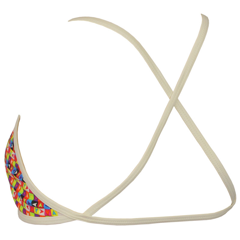 Diana Twin Swim Bikini Top - Multi / White - Image 2