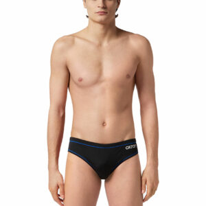 Akron Men's Addison Evo Bicolour Brief - Black/ Red