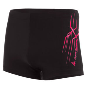 Aquasphere Jetco Boys Swim shorts - Black / Coral