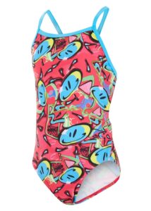 Maru Girls Bounce Pacer Fly Back Swimsuit - Pink