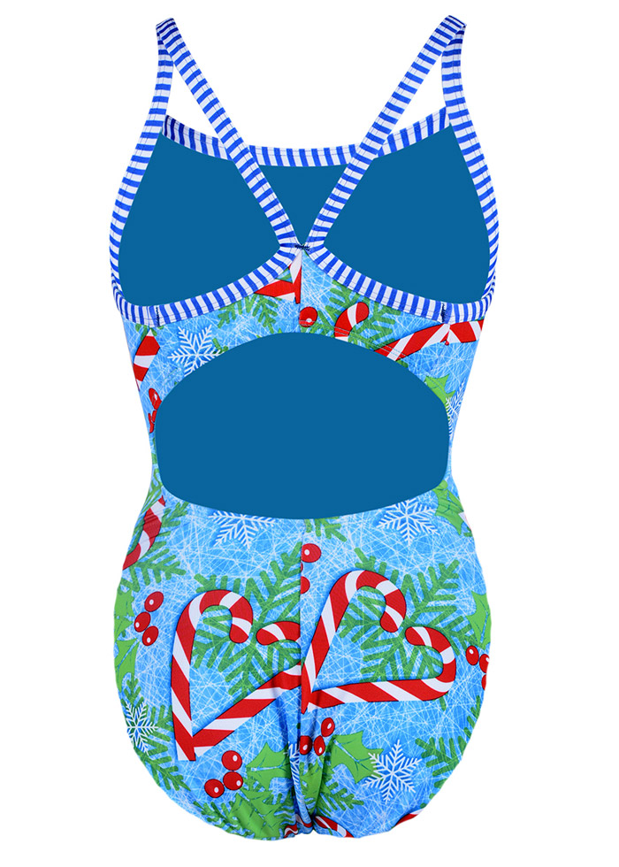 Dolfin Girls Holly Jolly Swimsuit - Image 2