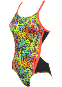 Aquasphere Girls Coral Costume - Black
