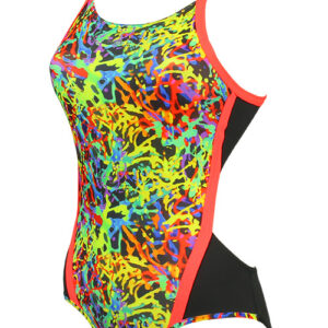 Aquasphere Girls Coral Costume - Black
