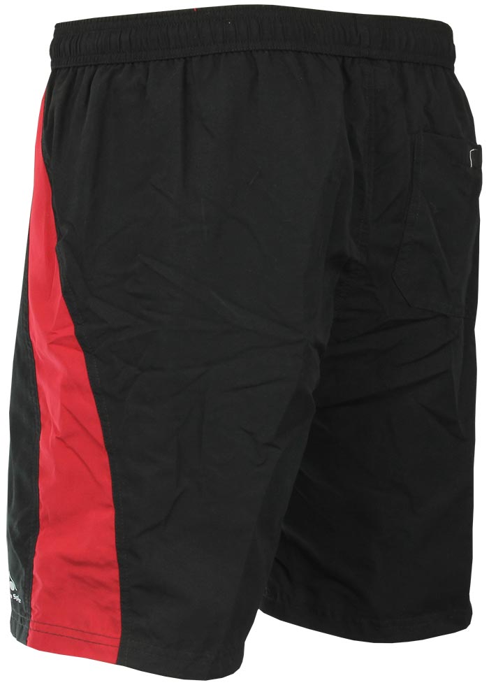 Aquasphere Mersey Mens Swimshorts - Black / Red - Image 2