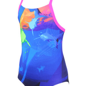 Adidas Kids Adiclub Swimsuit - Unity Pink / Shock Pink
