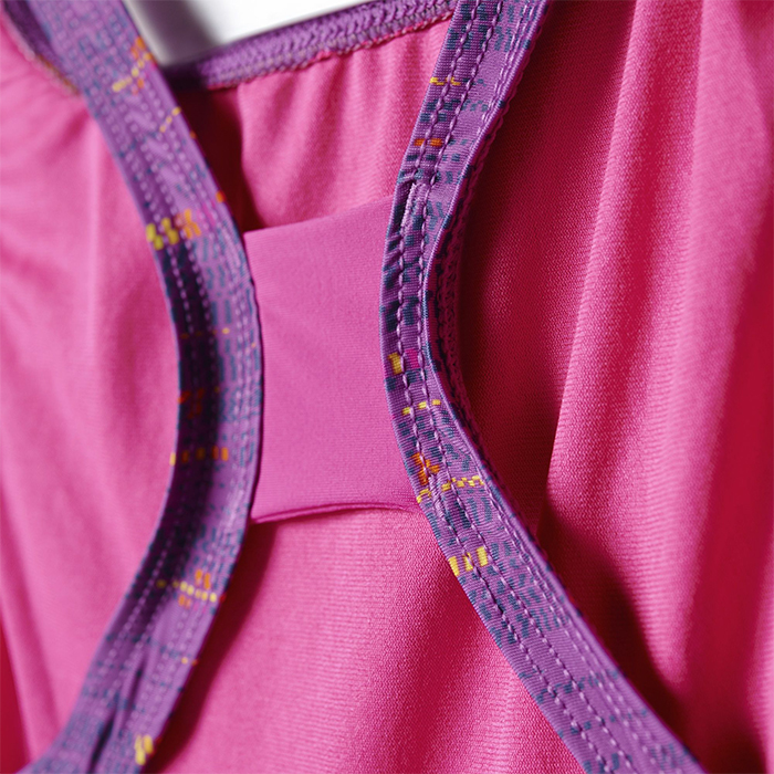 Adidas Girls Graphic Swimsuit - Shock Purple - Image 6