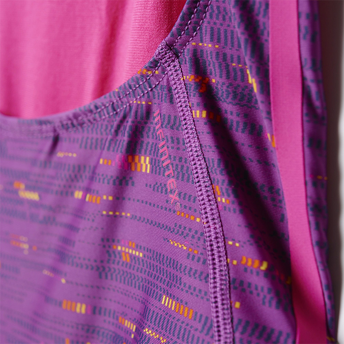 Adidas Girls Graphic Swimsuit - Shock Purple - Image 5