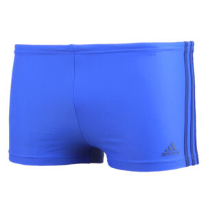 Adidas Mens 3-Stripes Swim Boxer - Bold Blue