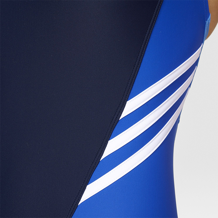 Adidas Womens Colorblock Swimsuit - Navy/White - Image 9