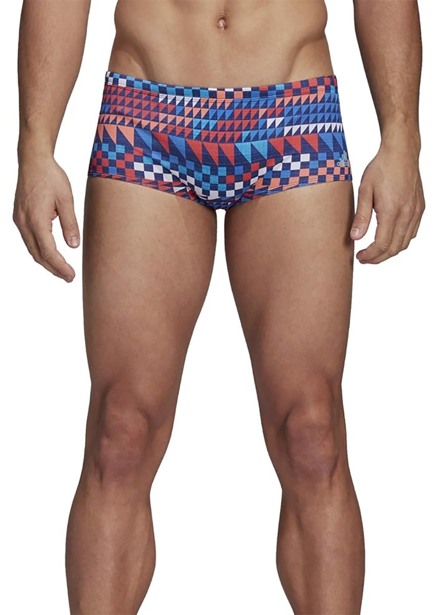 Adidas Men's Performance Aquashort All Over Print - Blue / Black