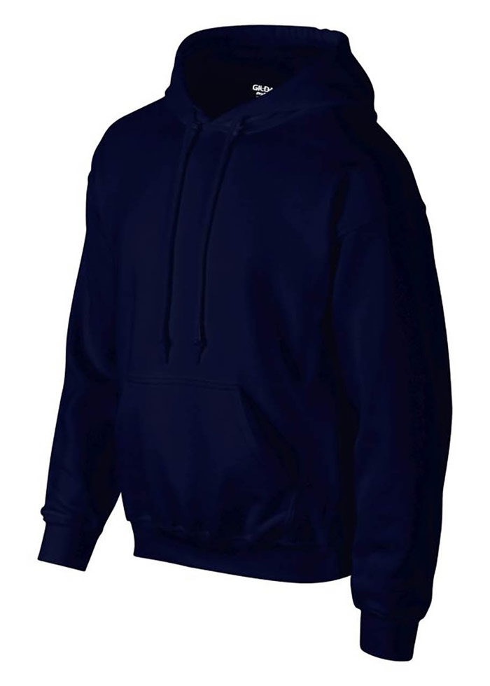 Gildan Swim Team Hooded Sweatshirt - Navy - Image 3