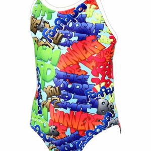Funaqua Girls Graffiti Costume Multi-Coloured