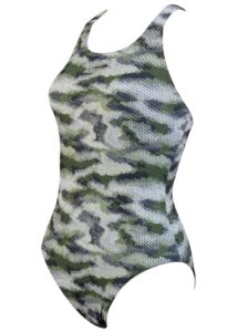 Jaked Womens Pixie One Piece Swimsuit - White