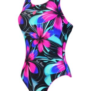 Mad Wave Women's Flex Swimsuit - Black / Pink