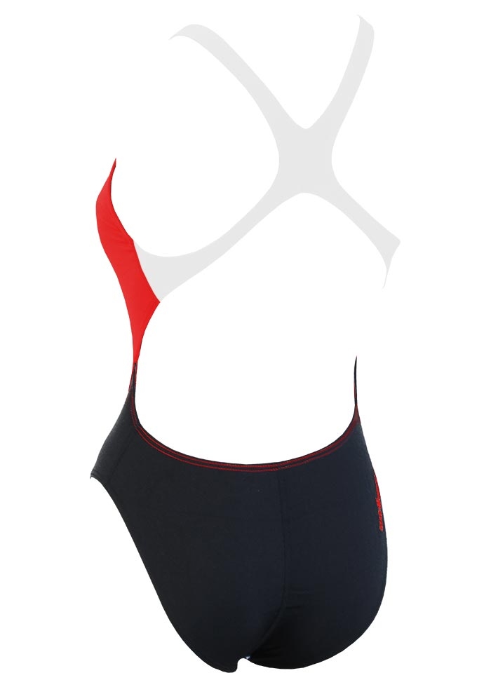 Mad Wave Girls Reaction Swimsuit - Red - Image 2