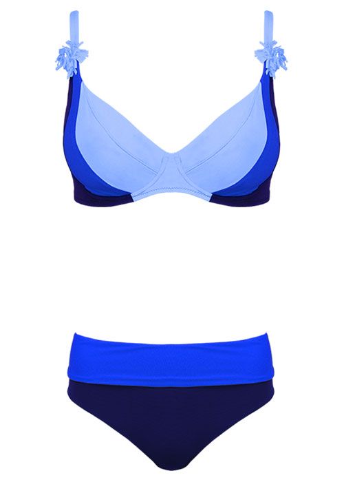 Melie & Madeleine Mafalda Bikini - Blue