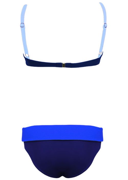 Melie & Madeleine Mafalda Bikini - Blue - Image 2