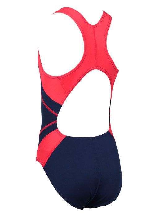 TYR Girls Titan Splice Maxback Navy Red - Image 2