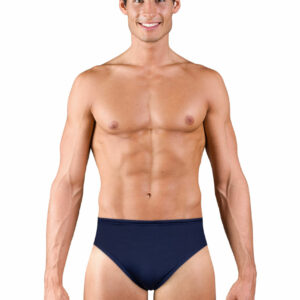 TYR Men's Durafast Elite Solid Racer Brief - Navy