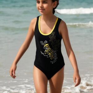 Aquasphere Girls Saturn Swimsuit - Black