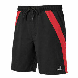 Aquasphere Mersey Mens Swimshorts - Black / Red