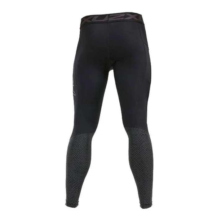2XU Men's Accel Comp Tights with Storage - Black / Grey - Image 2
