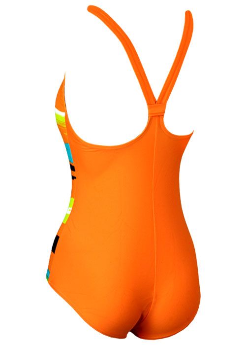 Yingfa Girls 1377-1 Stripe Swimsuit - Image 2