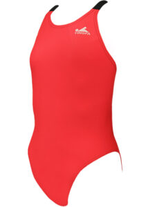 Yingfa 613-3 Girls Swimming Costume Red / Black