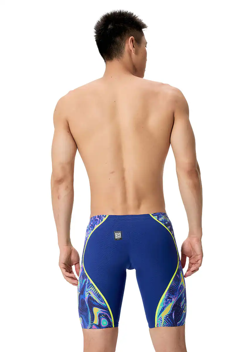 Speedo Fastskin LZR Pure Intent 2.0 Jammer - Blue/Multi - Image 3