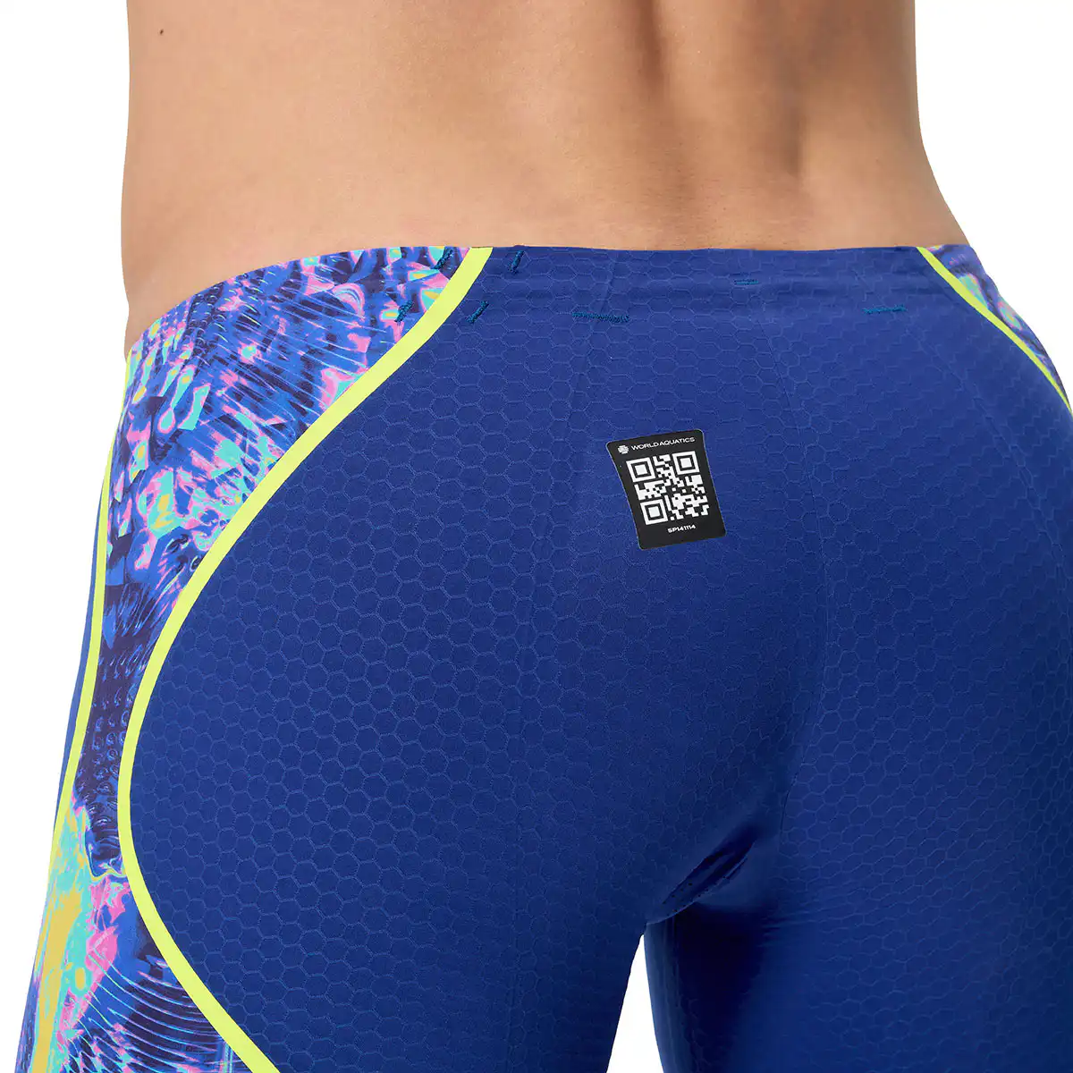 Speedo Fastskin LZR Pure Intent 2.0 Jammer - Blue/Multi - Image 7
