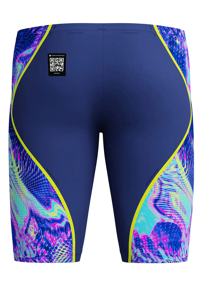 Speedo Fastskin LZR Pure Intent 2.0 Jammer - Blue/Multi - Image 9