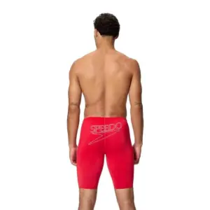 Speedo Men’s Endurance+ Logo Jammer – Red